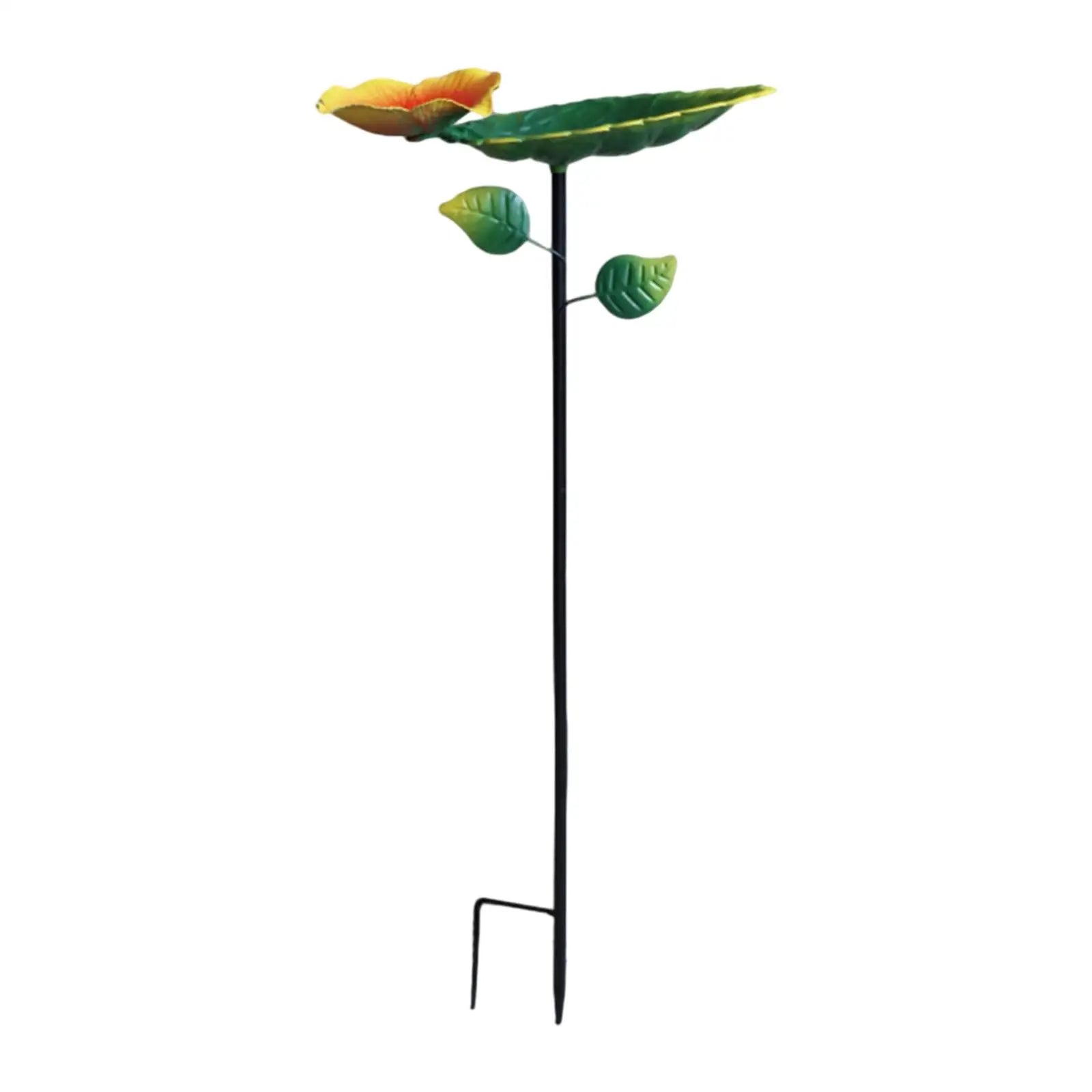 Garden Birdbath Sturdy Iron Outdoor Bird Bath for Outside Vintage Standing Birdbath Bowl for Outdoor Garden Patio Yard