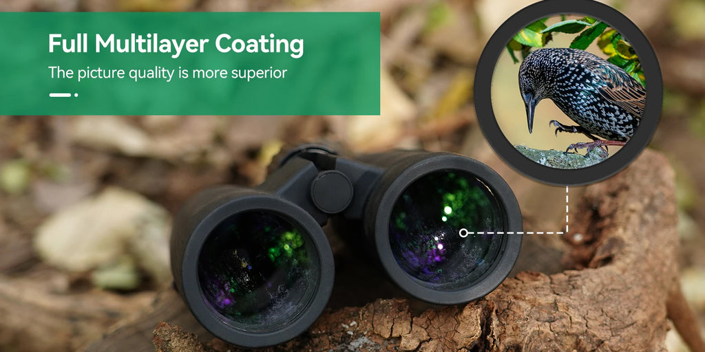Svbony SA205 Binoculars ED Flat-field 8X42/10X42 Professional IP67 Waterproof BAK4 Twist-up Eyecups for Travelling Bird Watching