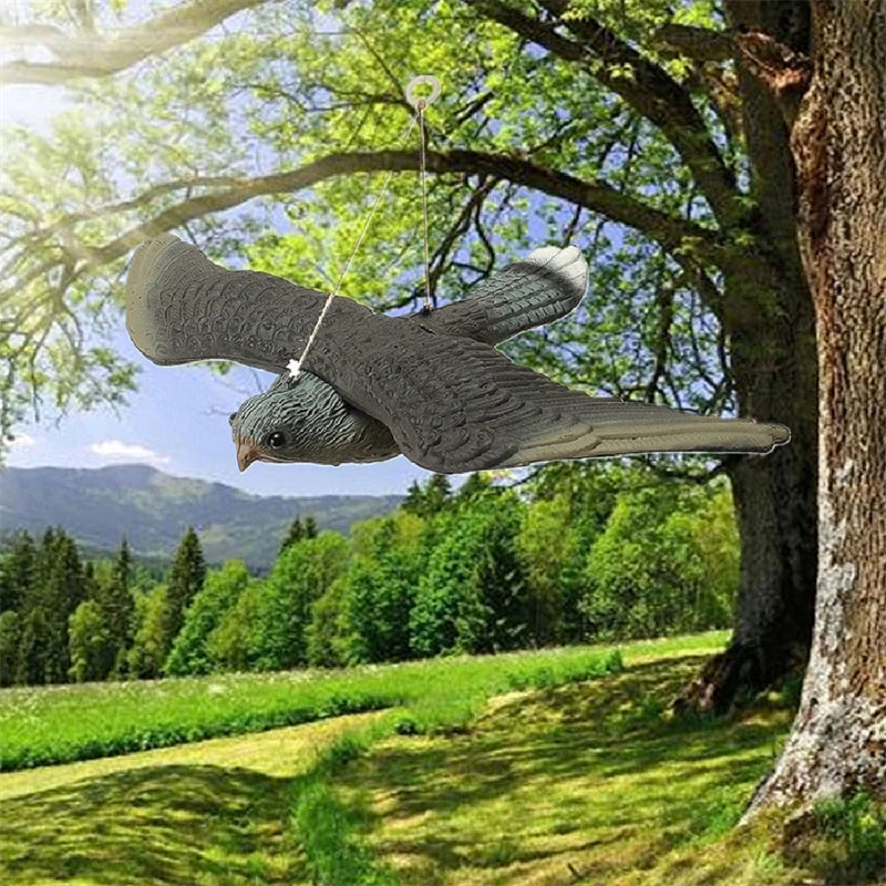 3D Fake Flying Falcon Hawk Bird Repellent Decoy Pest Control Garden Scarer Scarecrow Ornament For Hunting Yard Decoration