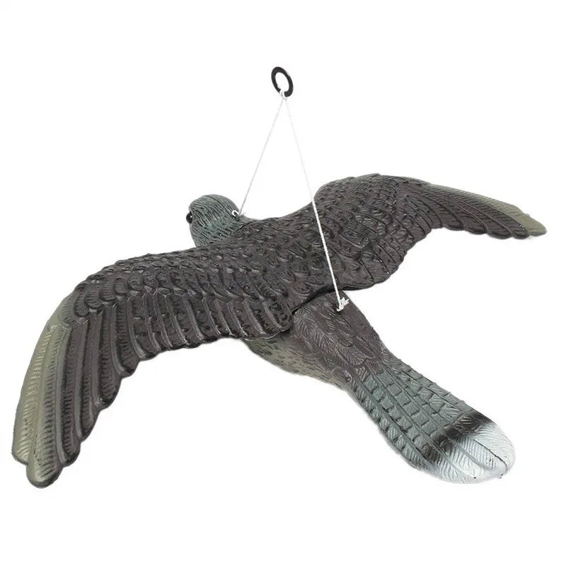 3D Fake Flying Falcon Hawk Bird Repellent Decoy Pest Control Garden Scarer Scarecrow Ornament For Hunting Yard Decoration