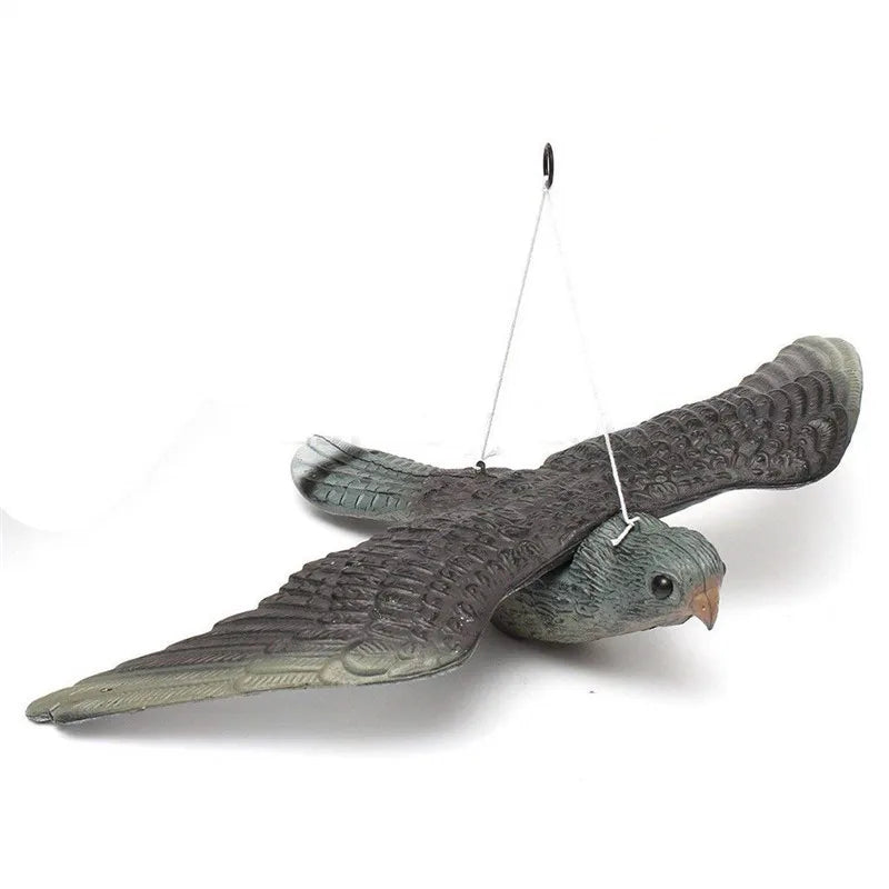 3D Fake Flying Falcon Hawk Bird Repellent Decoy Pest Control Garden Scarer Scarecrow Ornament For Hunting Yard Decoration