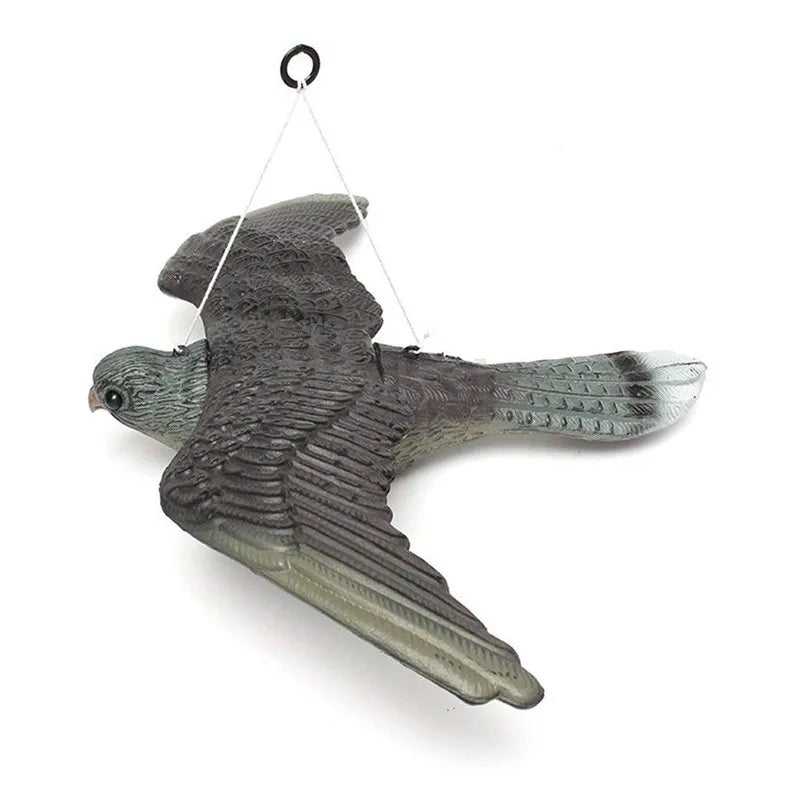 3D Fake Flying Falcon Hawk Bird Repellent Decoy Pest Control Garden Scarer Scarecrow Ornament For Hunting Yard Decoration